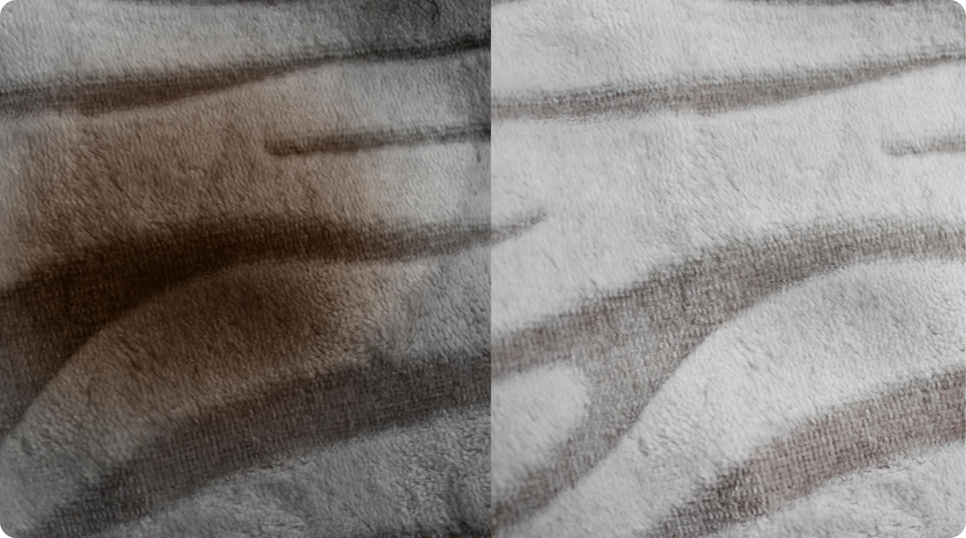 Close-up of striped textile design